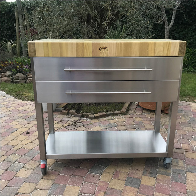 Keukentrolley industrieel 100 x 42 x 94